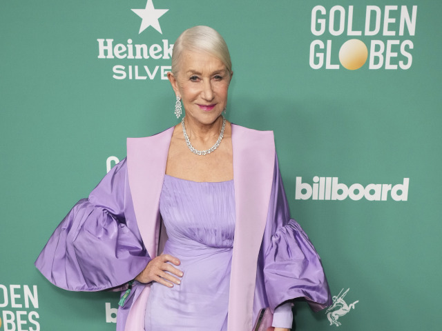 Helen Mirren v kreácii Dolce & Gabbana