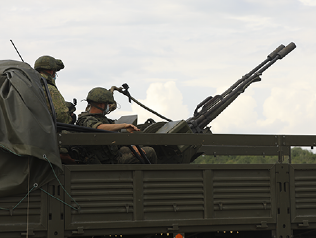 ZU-23-2, ruský protilietadlový kanón, protivzdušná obrana