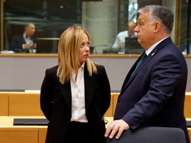 Meloni, Orbán