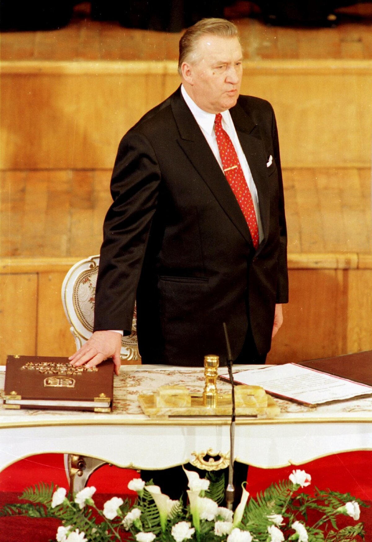 Michal Kováč, prezident, prezidentská prísaha