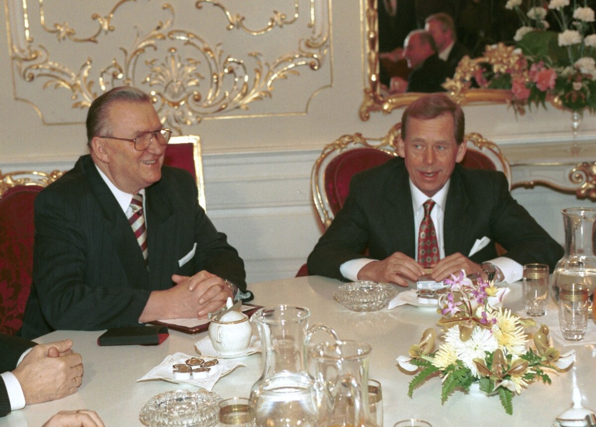 Michal Kováč, Václav Havel
