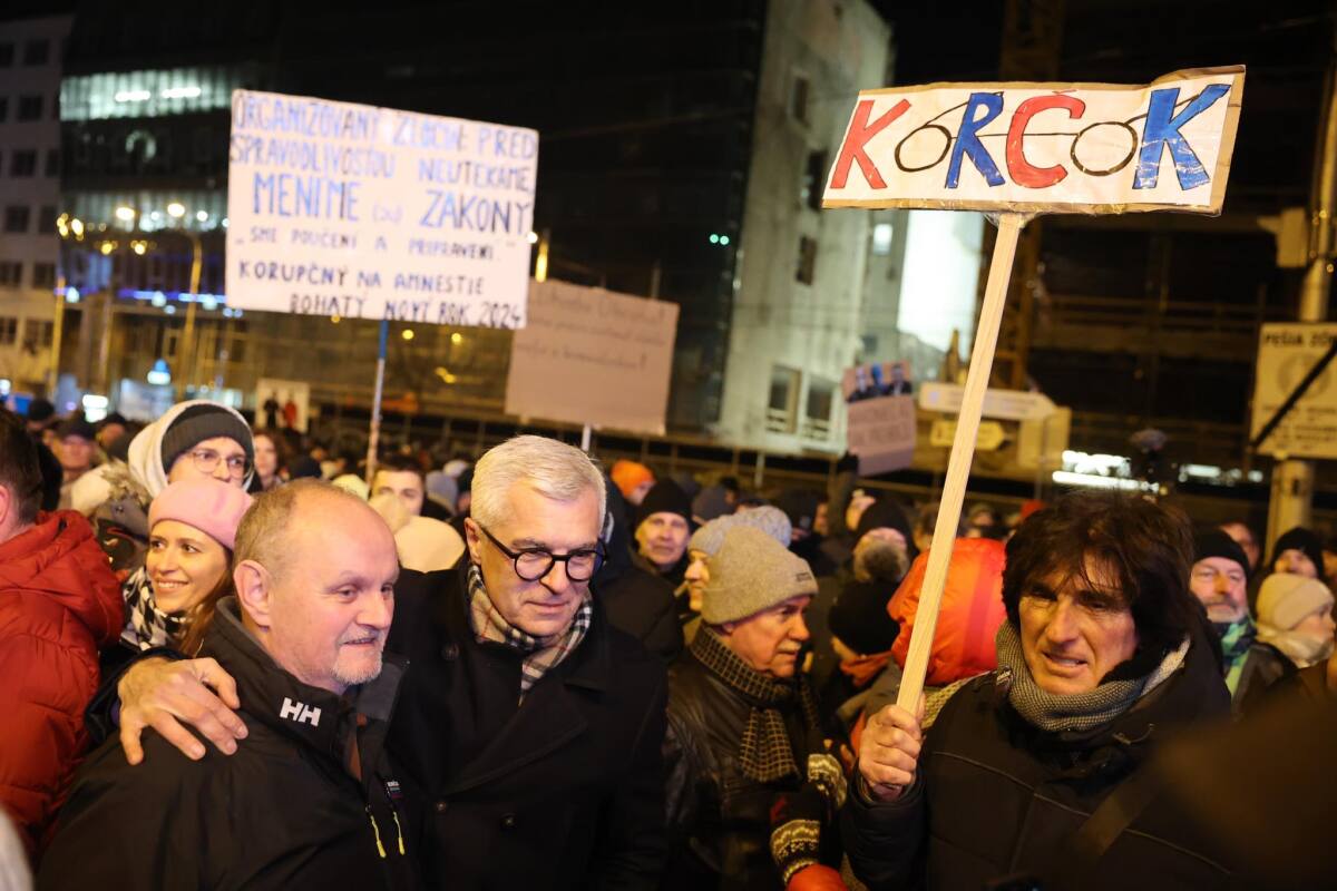 protest, bratislava