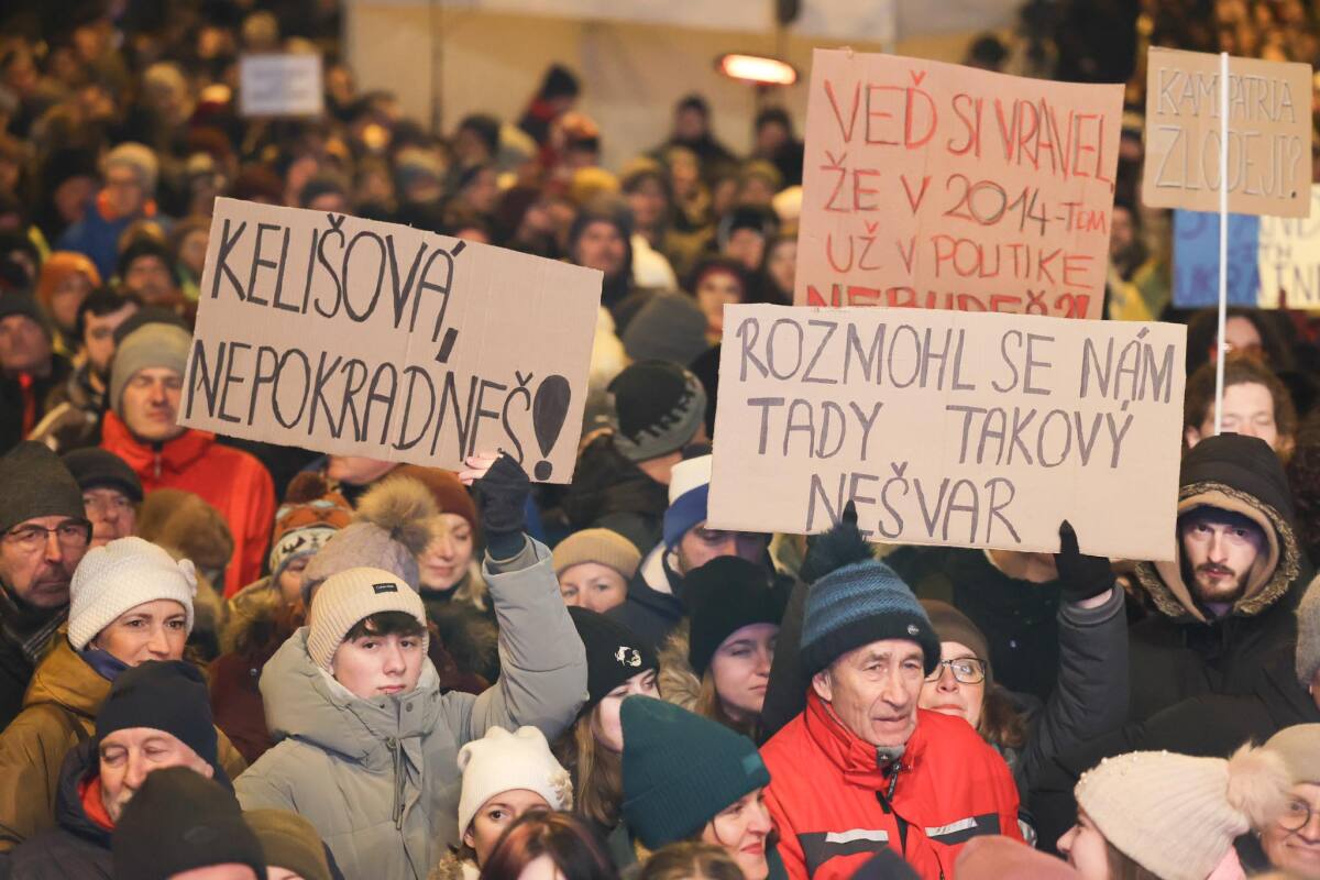 protest, bratislava
