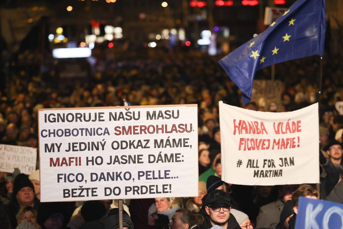 protest, bratislava