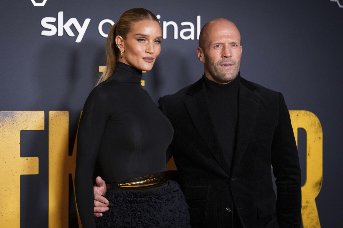 Rosie Huntington-Whiteley a jej životný partner - herec Jason Statham