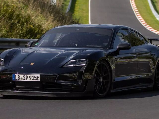 Porsche Taycan Turbo GT - Nurburgring 2023