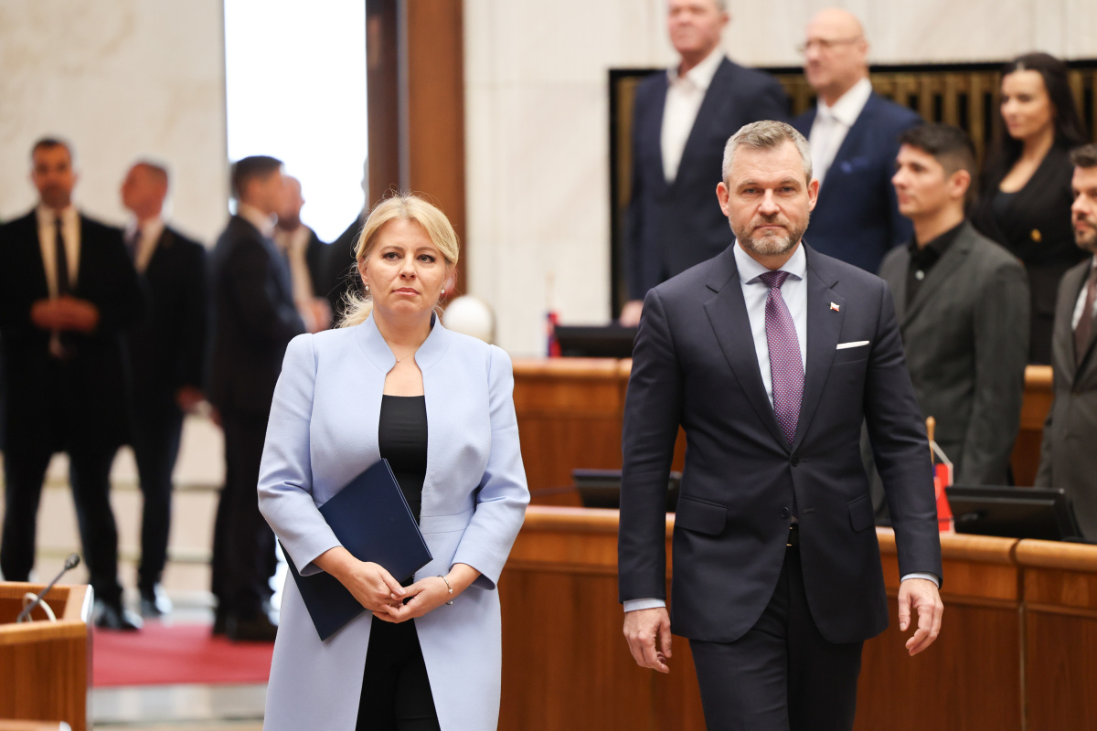 Parlament čaputová Pellegrini