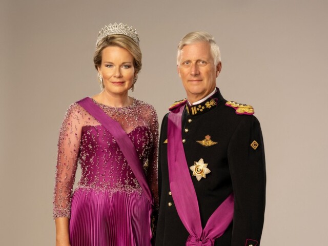 Belgický kráľ Philippe  a kráľovná Mathilde