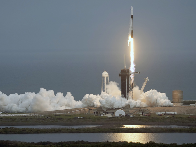 raketa vesmírna, spacex, axiom, ax-3