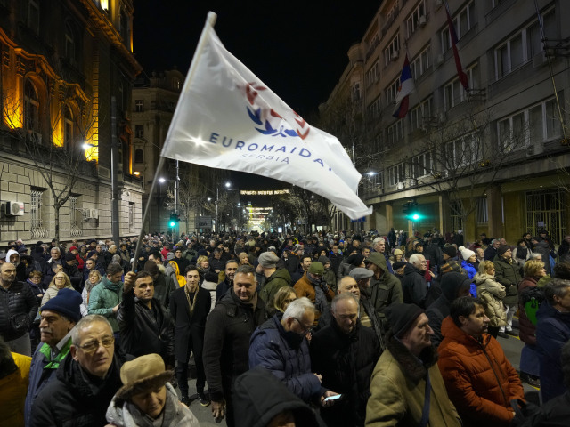 Srbsko, Belehrad, protest, voľby