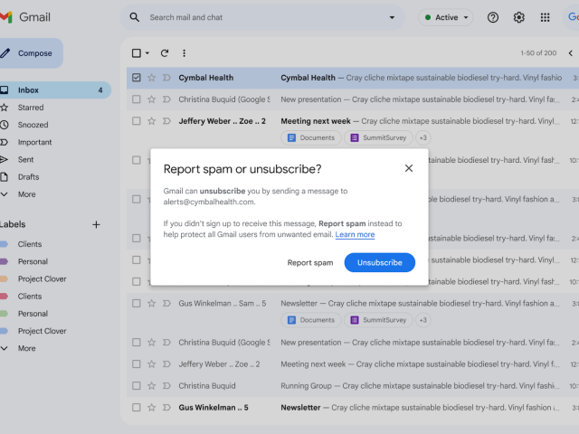 report-spam, google, spam, nevyžiadaná pošta