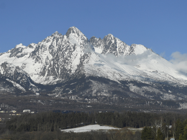 Vysoké Tatry, hor, sneh