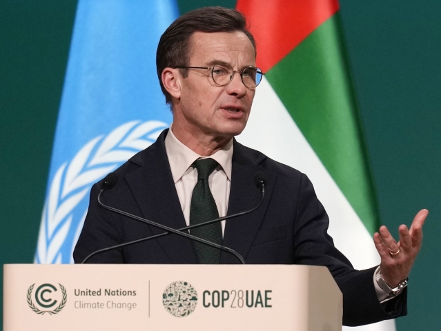 Predseda švédskej vlády Ulf Kristersson