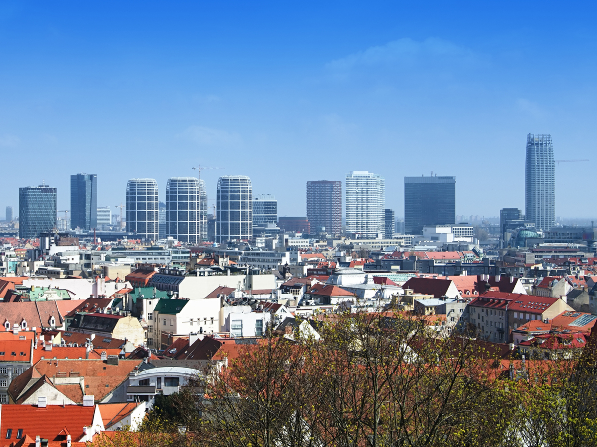 mesto, bratislava, panoráma