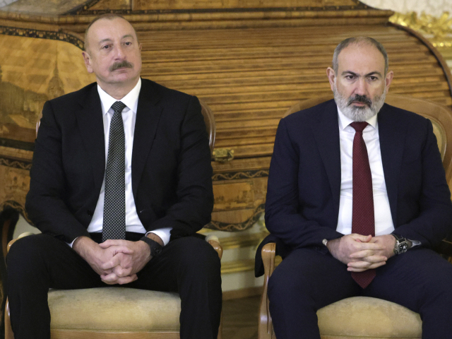 Arménsky premiér a azerbajdžanský prezident december 26 2023