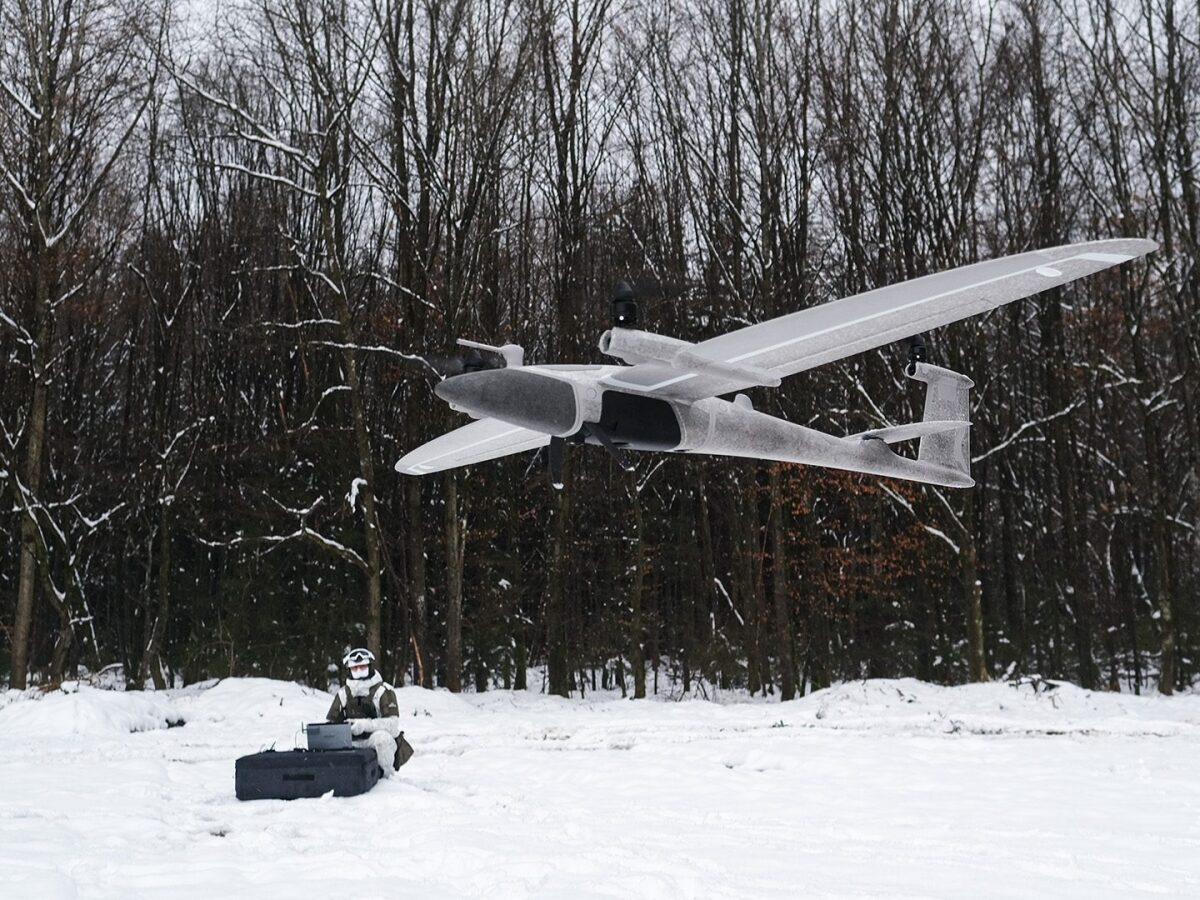 Quantum Systems Trinity Tactical dron