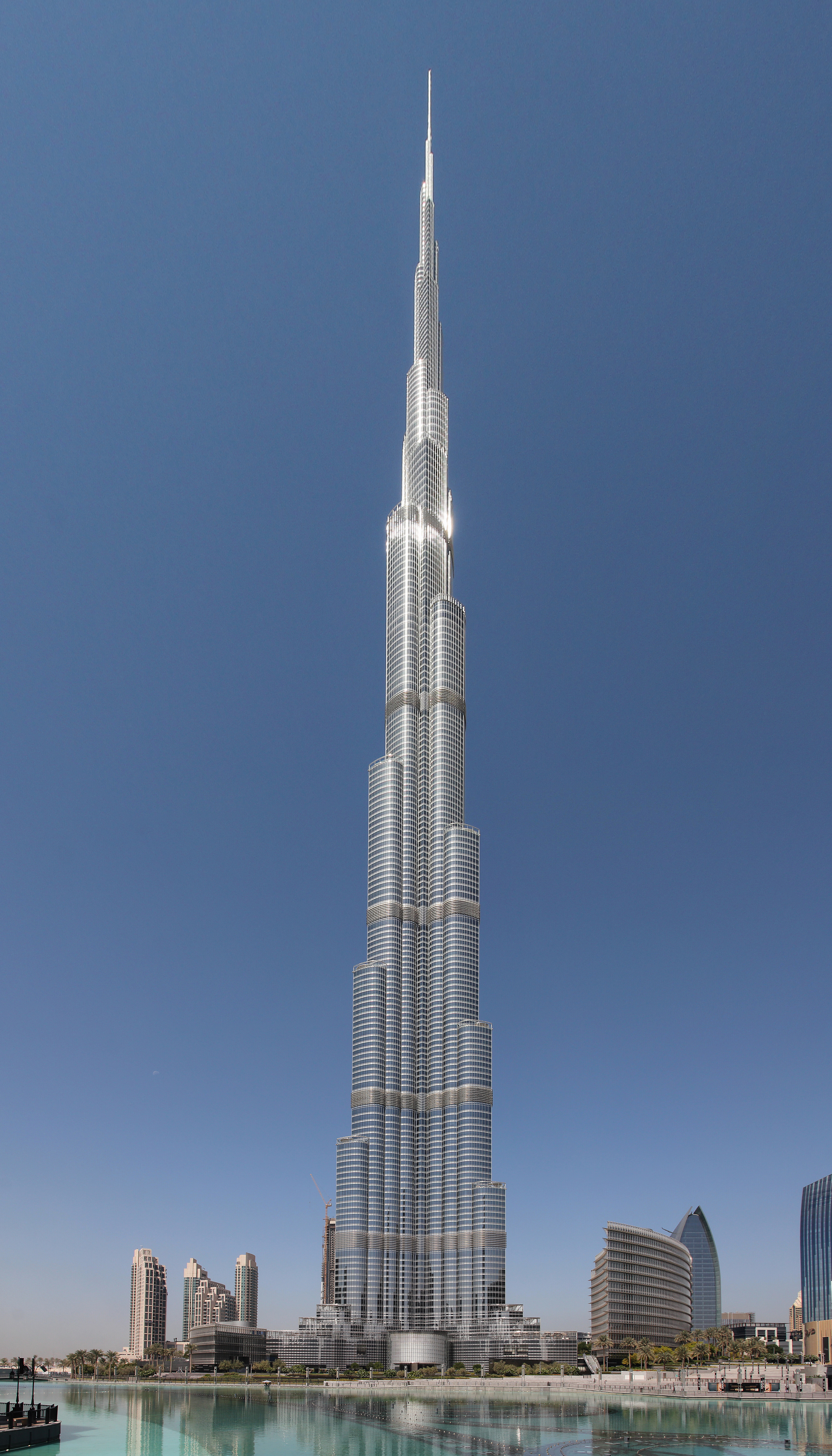 Najvyšší mrakodprap sveta Burj Khalifa (Dubaj, Spojené arabské emiráty)
