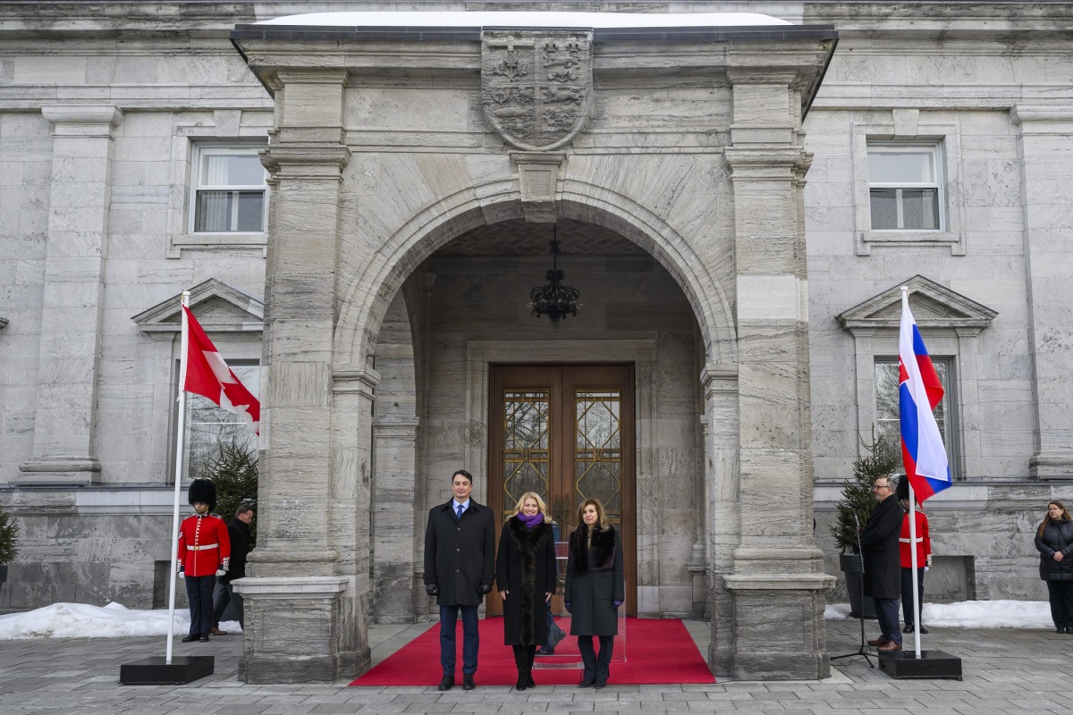 Kanada / Ottawa / Zuzana Čaputová / Juraj Rizman / Andromache Karakatsanisová /