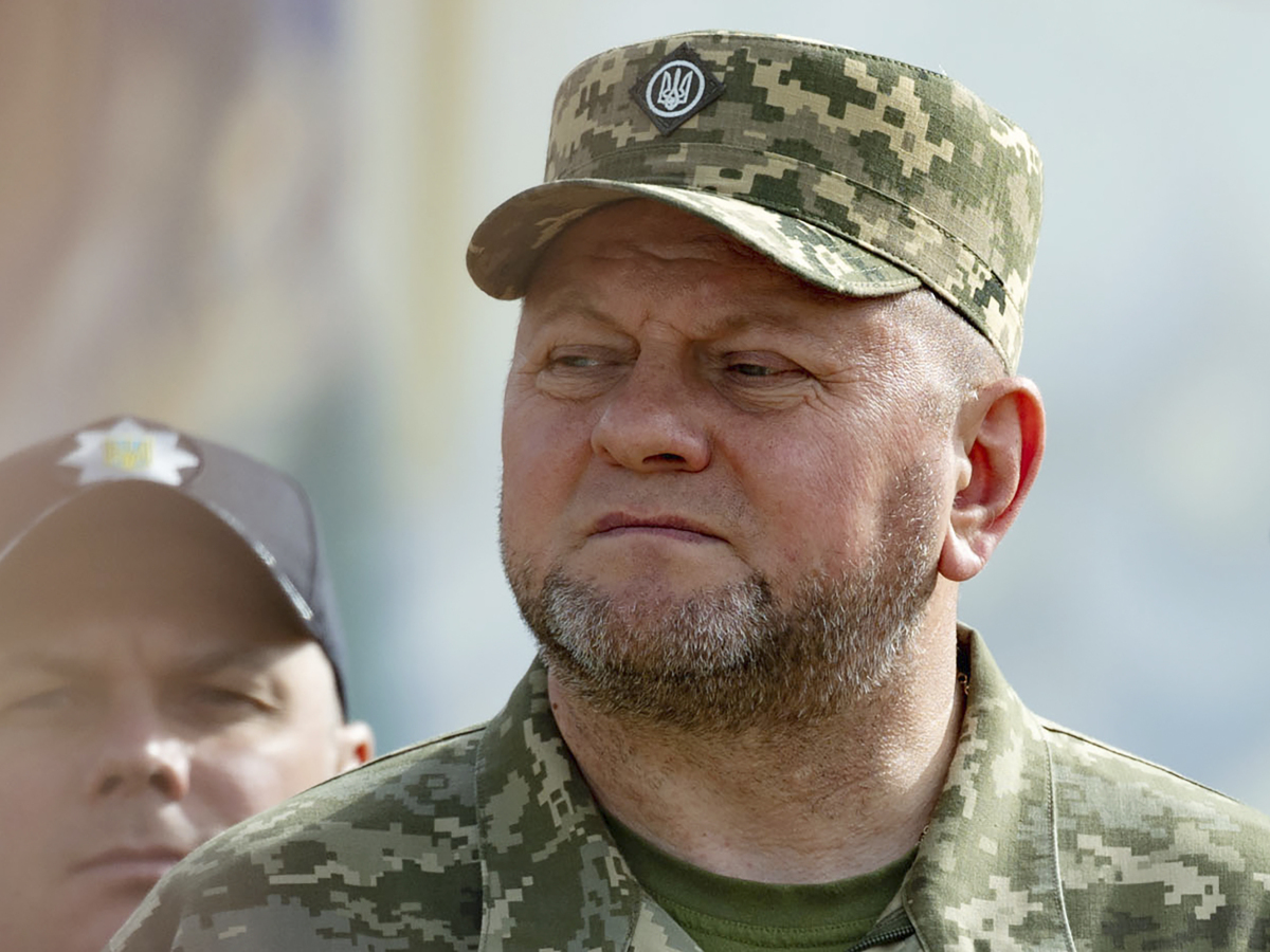 Russia Ukraine War rusko ukrajina Valerij Zalužný