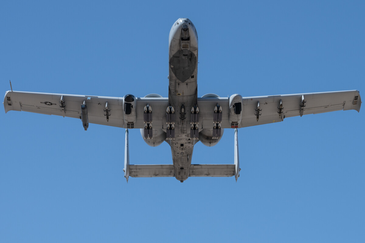 Locked and loaded A-10 Thunderbolt