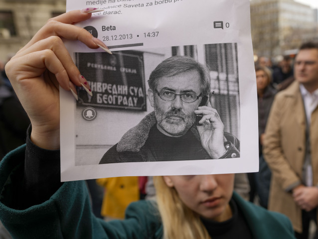 Čuruvija, protest, belehrad