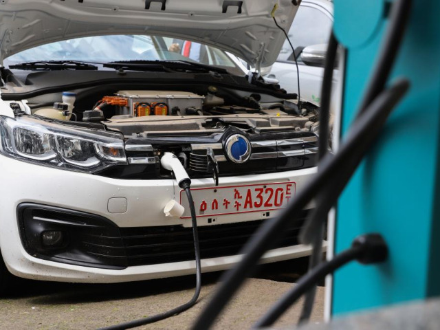 Etiópia - elektromobily