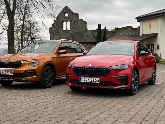 Modernizované modely Škoda Scala a Kamiq