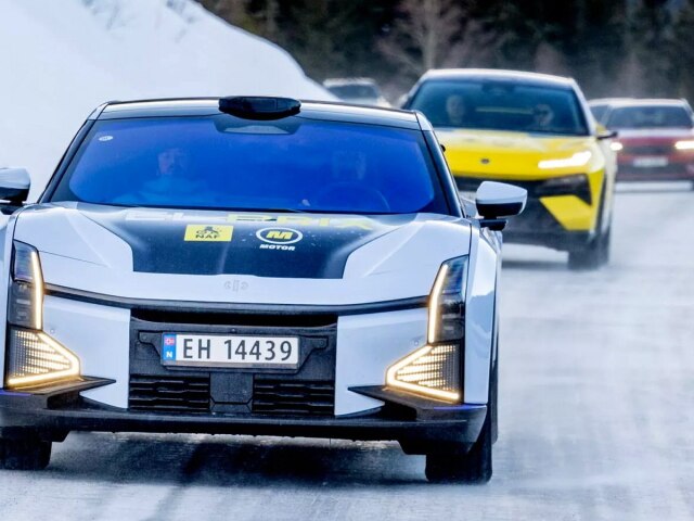 NAF - test zimného dojazdu elektromobilov 2024
