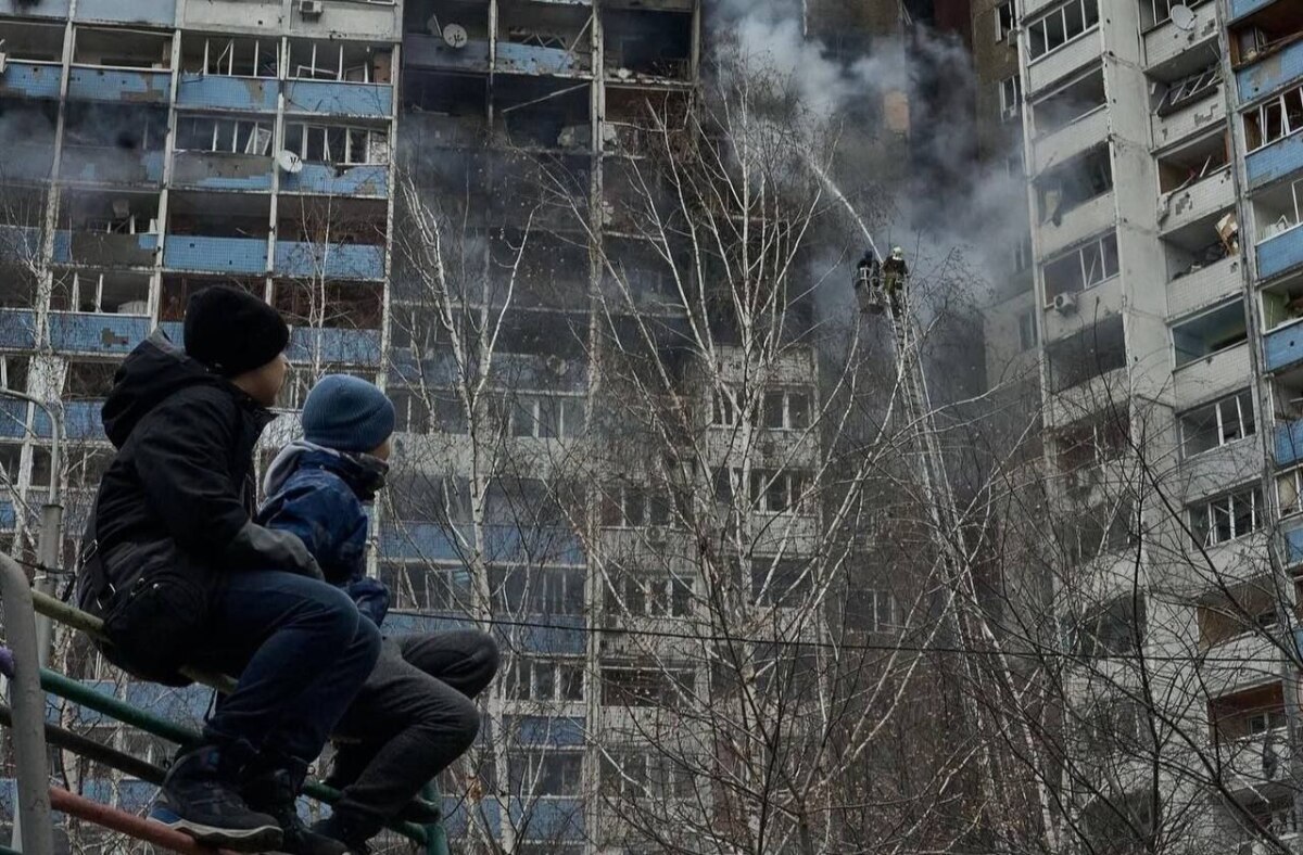 Ukrajina Rusko útok na Kyjev