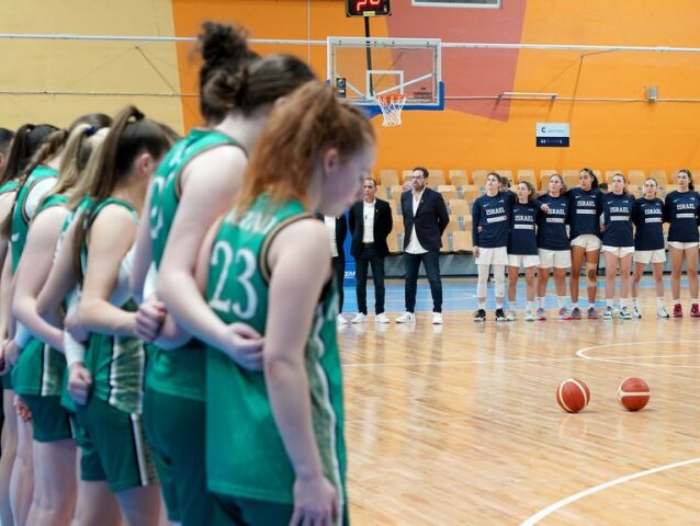 Írsko Izrael basketbal