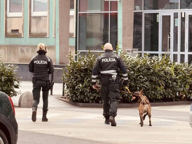 polícia, vyhrážky, univerzita komenského