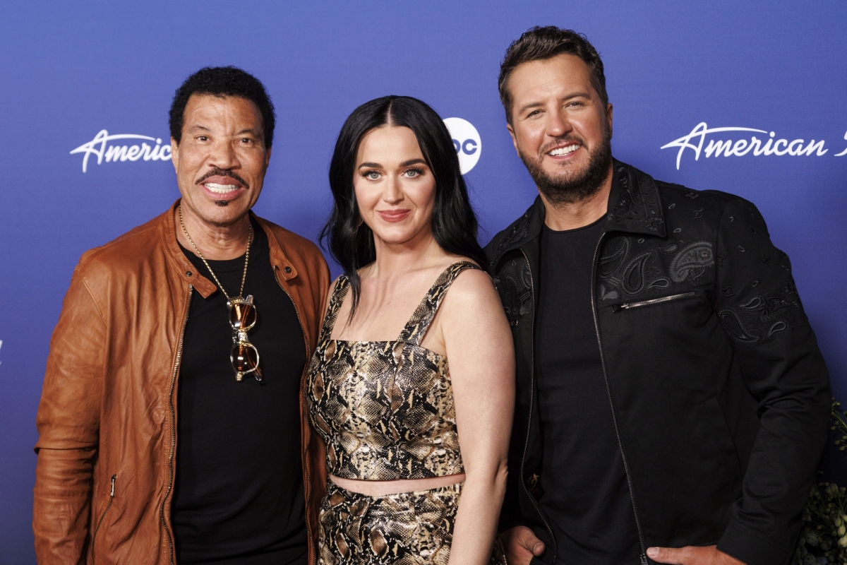 Lionel Richie, Katy Perry a Luke Bryan