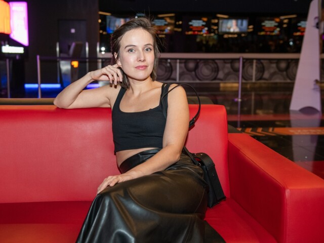 Tereza Ramba na premiére filmu Franta mimozemšťan