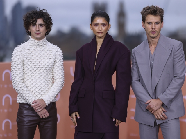 Timothee Chalamet, Zendaya a Austin Butler