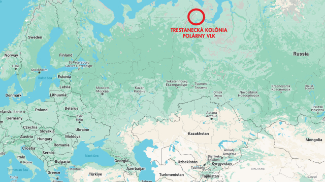 Navaľného posledné miesto pobytu bolo v gulagu s názvom Polárny vlk v odľahlej dedine Charp.