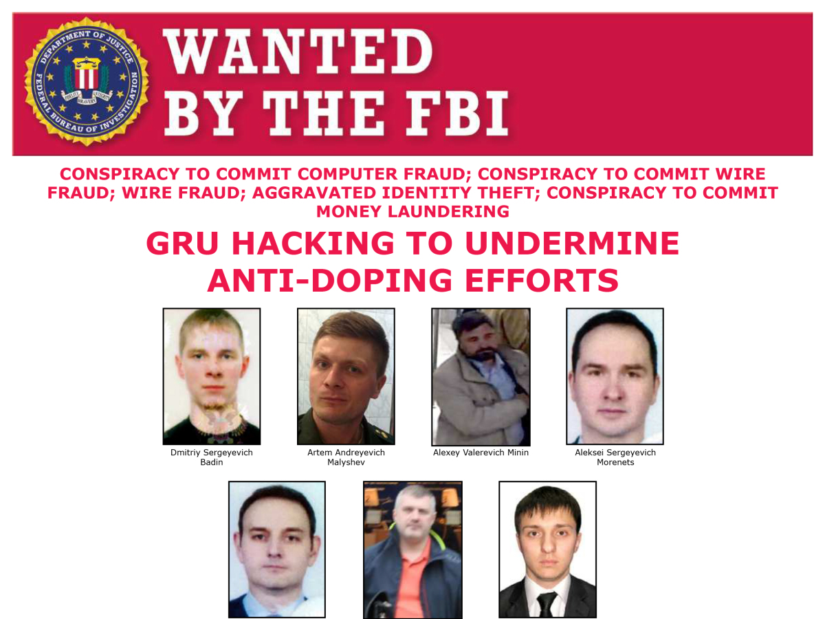 FBI GRU ATP28 WANTED