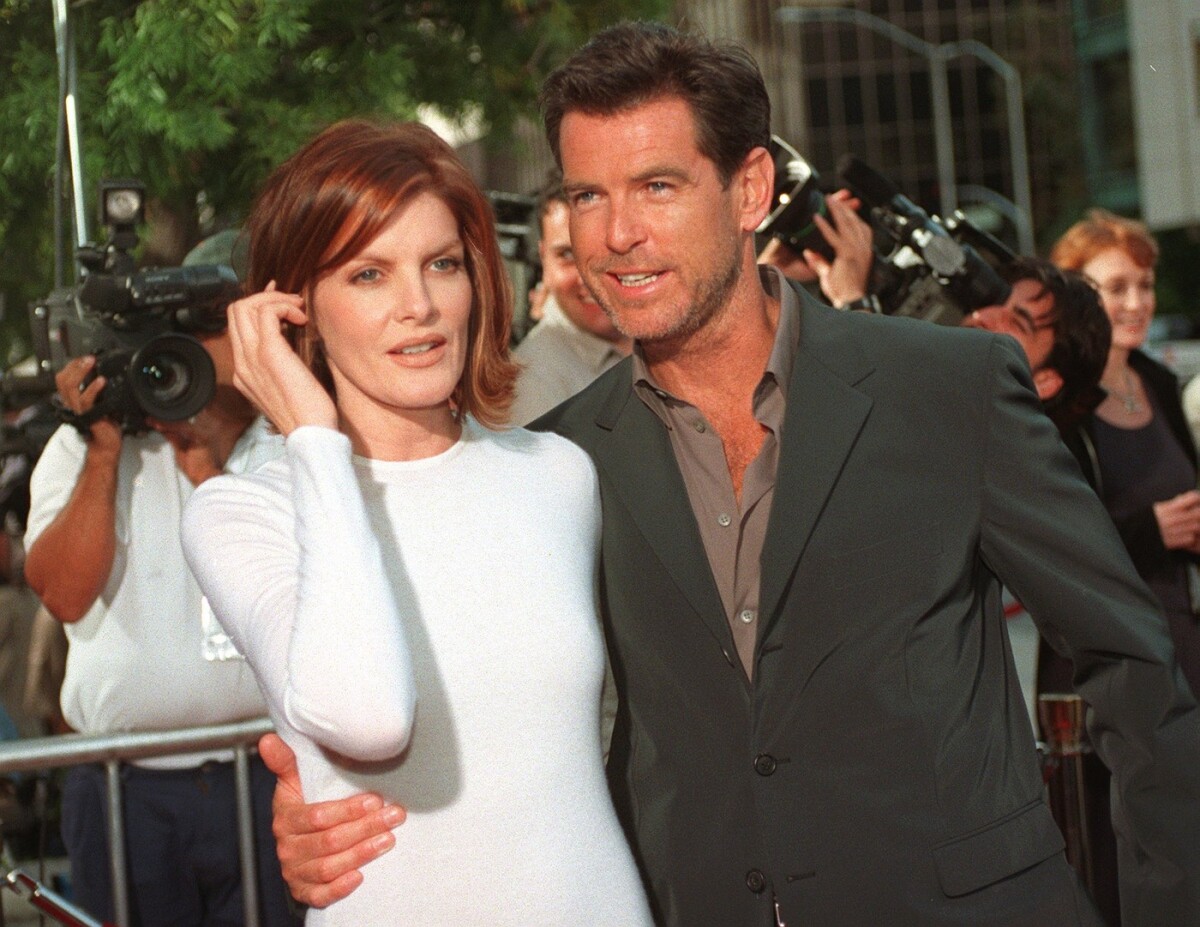 Rene Russo a herec Pierce Brosnan