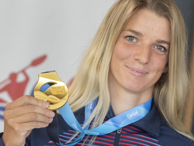 SR vodný slalom Mintálová TK zlato SP K1 BAX