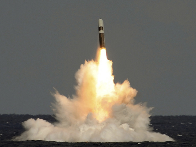 Británia, Trident, balistická raketa