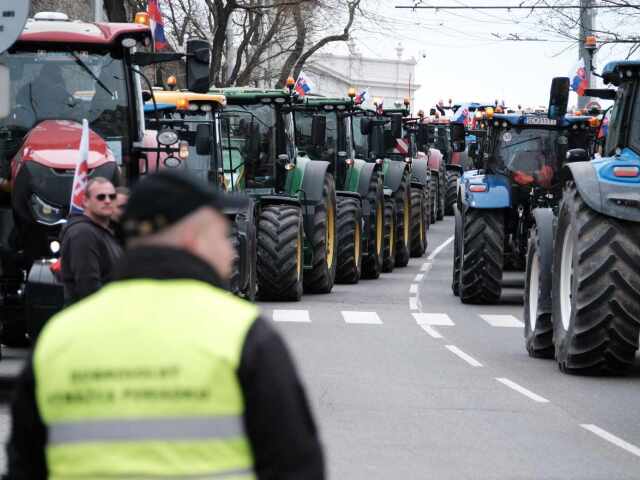 protest farmárov