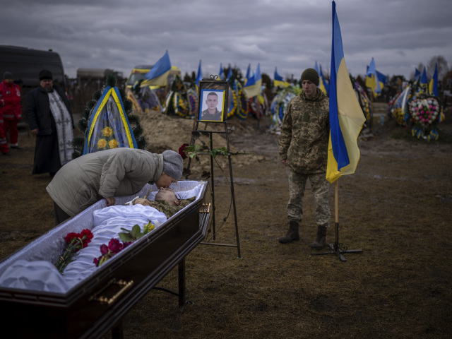 APTOPIX Russia Ukraine War pohreb sestra anna