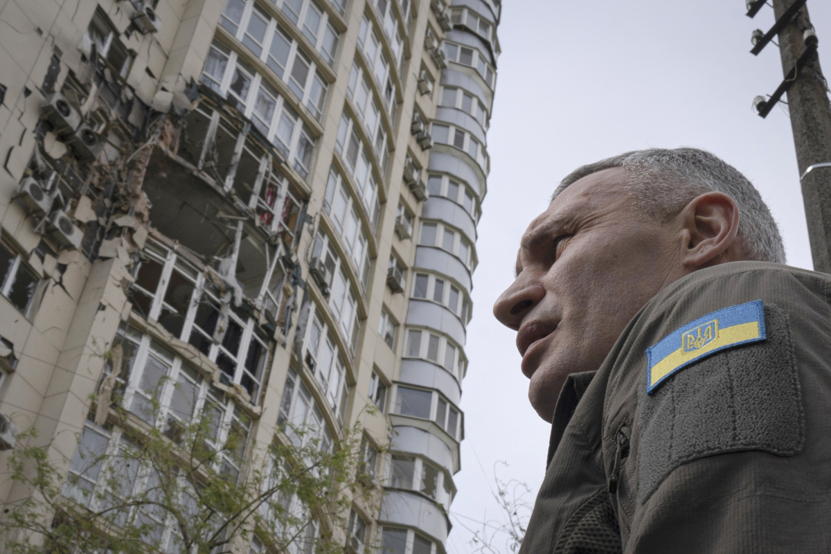Russia Ukraine War Vitalij Kličko Kyjev primátor útok Rusko