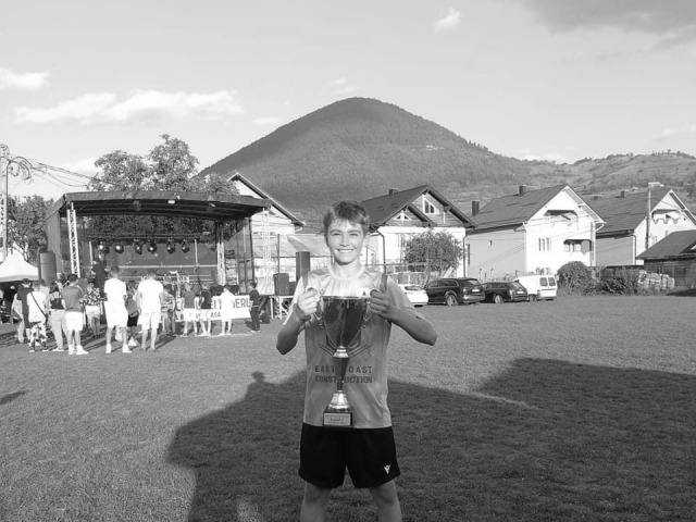 Cifor Hodorog, energetické nápoje, smrť, mladík, futbal, chlapec