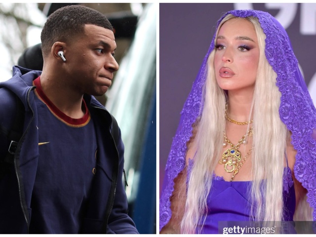 Kylian Mbappé a Lola Índigová