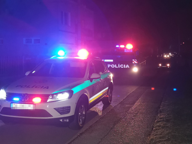 polícia. zásah