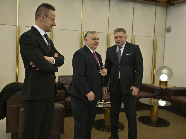 Robert Fico / Viktor Orbán / Péter Szijjártó /