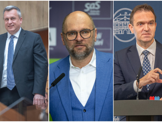 Andrej Danko, Richard Sulík, Ľudovít Ódor