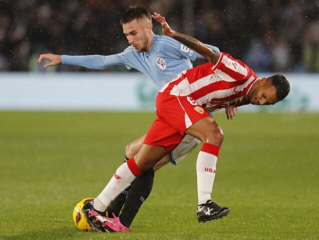 Celta de Vigo, UD Almeria, Oscar Mingueza