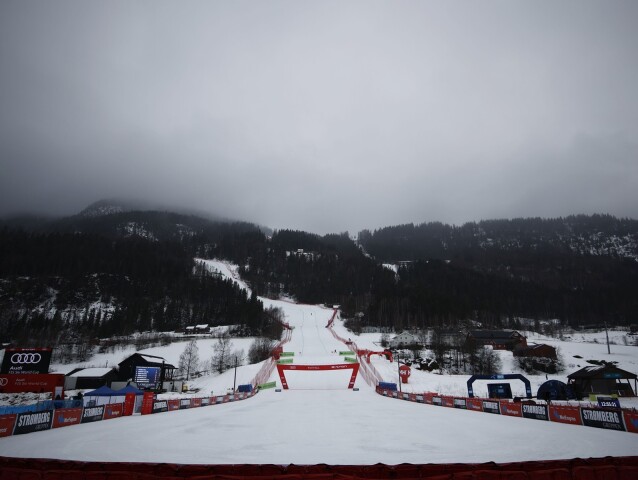 Kvitfjell, slalom, lyžovanie