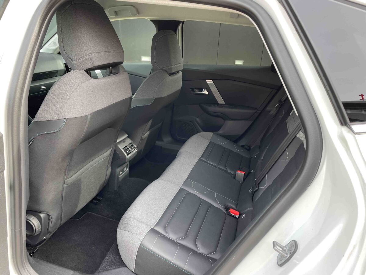 Citroen e-C4X - test spotreby zimy 2024